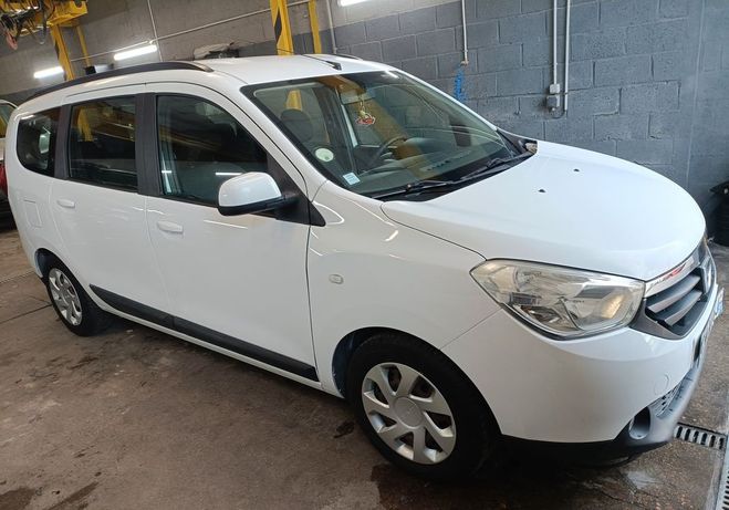 Dacia Lodgy 1.5 dci 110 fap 7 places laur�ate Blanc de 2012