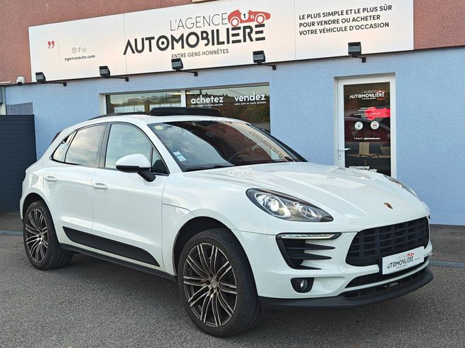 Porsche Macan 3.0 V6 258ch S Diesel PDK Blanc de 2016