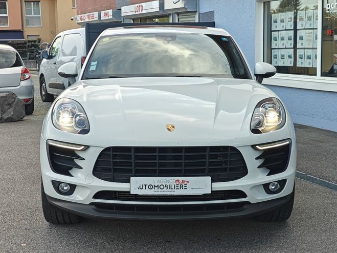 Porsche Macan 3.0 V6 258ch S Diesel PDK Blanc de 2016