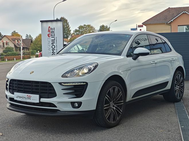 Porsche Macan 3.0 V6 258ch S Diesel PDK Blanc de 2016