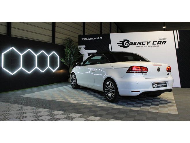 Volkswagen Eos 1.4 16V TSI BlueMotion - Cabriolet - Rad BLANC de 2011