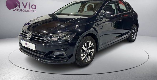 Volkswagen Polo 1.0 TSI 95CH CONFORTLINE Noir de 2018
