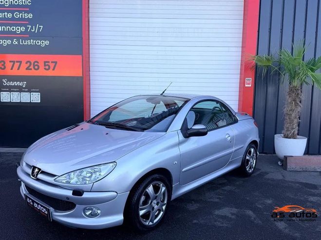 Peugeot 206 CC 1.6 110 sport bva sieges clim auto Gris de 2005