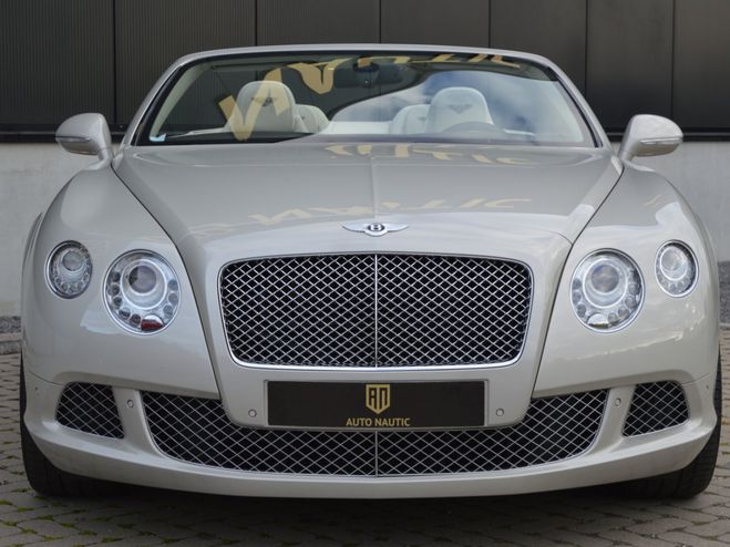 Bentley Continental GTC cabriolet phase 2 ! 575 ch 6.0 BiTur beige de 2013