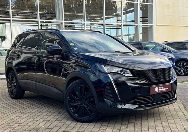Peugeot 5008 2.0 BLUEHDI 180 CH GT PACK EAT8 CAMERA T Noir de 2022