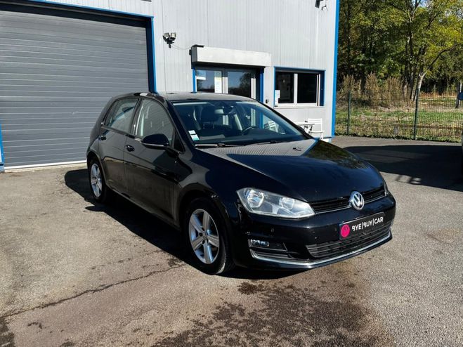Volkswagen Golf 1.6 TDI BlueMotion 105ch Carat GARANTIE  NOIR de 2014