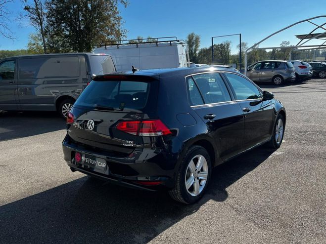 Volkswagen Golf 1.6 TDI BlueMotion 105ch Carat GARANTIE  NOIR de 2014
