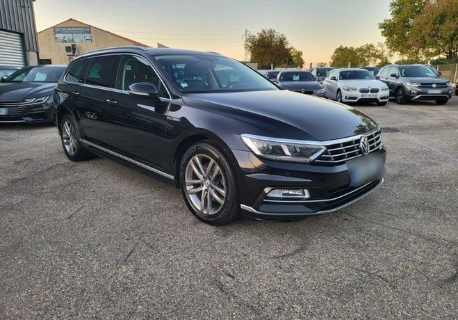 Volkswagen Passat B8 R-Line 2.0 TDI 190 4MOTION 4X4 2016 Noir de 2016