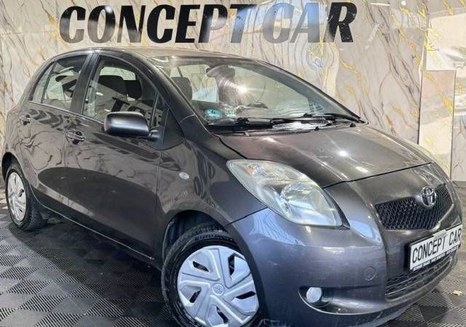 Toyota Yaris 1.3 VVTI SOL 2009 63 420Kms Parfait Etat Noir de 2009
