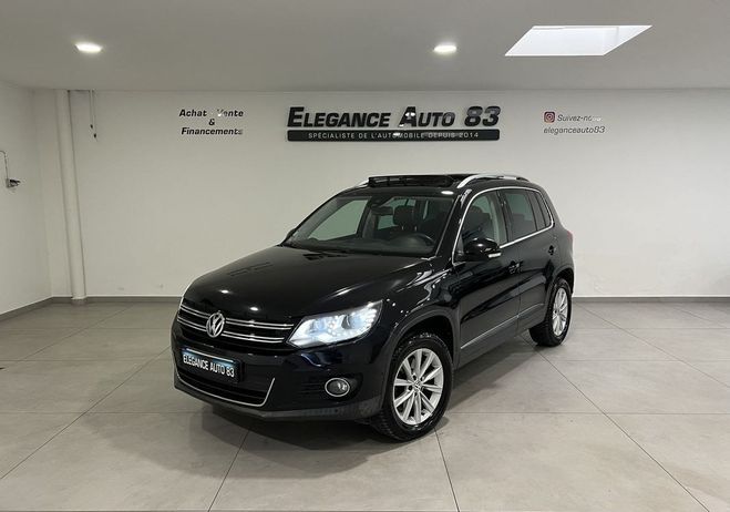 Volkswagen Tiguan 2.0 TDI 177CH BLUEMOTION TECHNOLOGY FAP  Noir de 2014