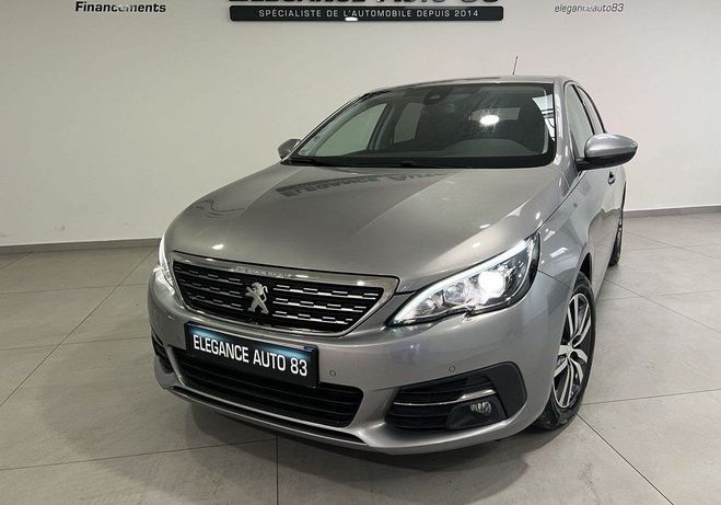 Peugeot 308 1.5 BLUEHDI 130CH S&S ALLURE EAT8 Gris de 2020