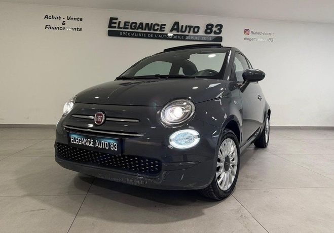 Fiat 500 C 1.2 8V 69CH ECO PACK CLUB BLUETOOTH BO Gris de 2020