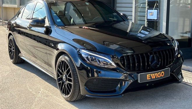 Mercedes Classe C 3.0 367ch C43 AMG 4MATIC 9G-TRONIC SUIVI Noir de 2016