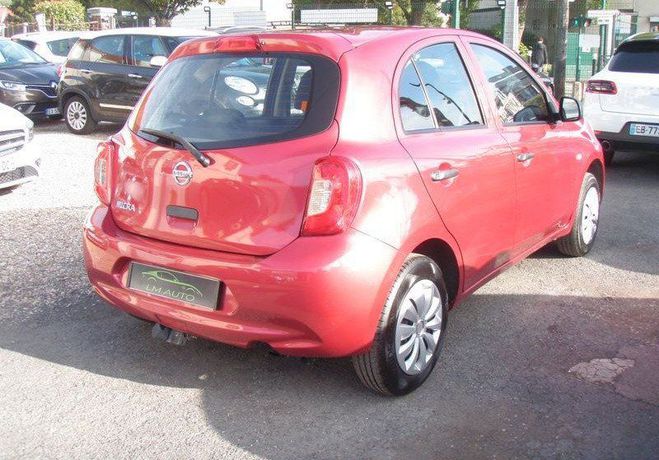 Nissan Micra IV (2) 1.2 80 ACENTA 5P Rouge de 2017