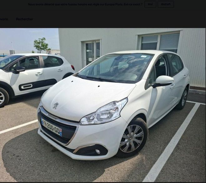 Peugeot 208 1.5 BlueHDi 100ch E6.c Active 5p BLANC de 2020