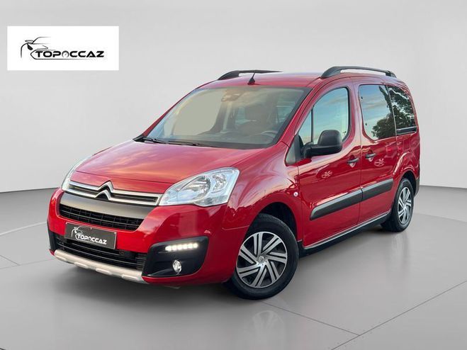 Citroen Berlingo 1.6 HDI 100CH FEEL ETG6 * AUTOMATIQUE *  ROUGE de 2018