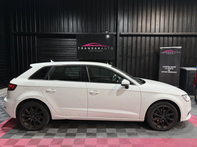 Audi A3 design 1.6 tdi 116 ch Blanc de 2017