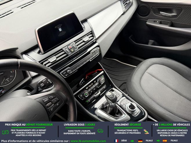 BMW Serie 2 218d Active Tourer 150ch BVA Argent� M�tallique de 2018