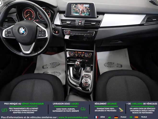 BMW Serie 2 218dA Active Tourer  150ch BVA Gris M�tallique de 2015