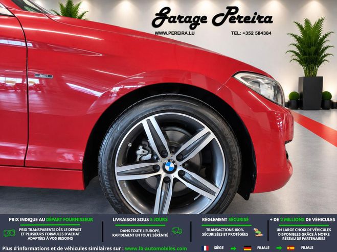 BMW Serie 2 218i BVA Rouge M�tallique de 2015