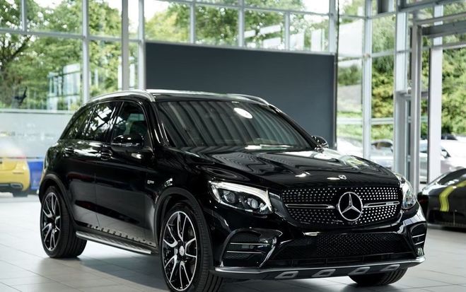 Mercedes GLC Classe Benz 43 AMG 4MATIC 367 ch ? V6 Bi Noir de 2017