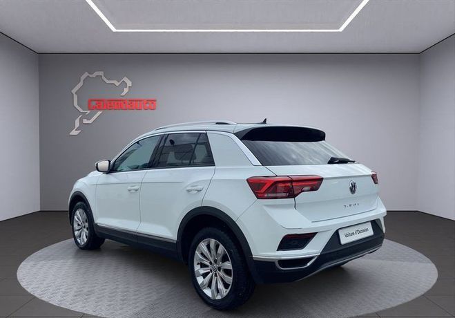 Volkswagen T Roc 1.5 TSI EVO 150CH CARAT DSG7 EURO6D-T Blanc de 2019