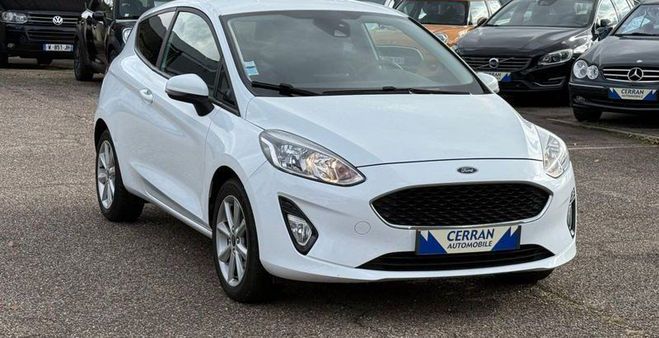 Ford Fiesta 1.5 TDCI 85CH STOP&START TREND 3P EURO6. Blanc de 2019