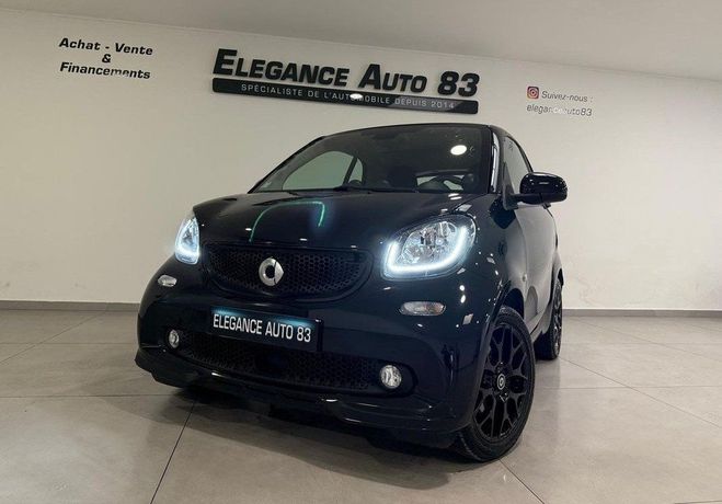 Smart Fortwo COUPE 71CH BRABUS STYLE TWINAMIC E6C CAM Noir de 2019