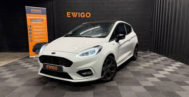 Ford Fiesta 1.5 tdci 85 st-line apple carplay Blanc de 2019