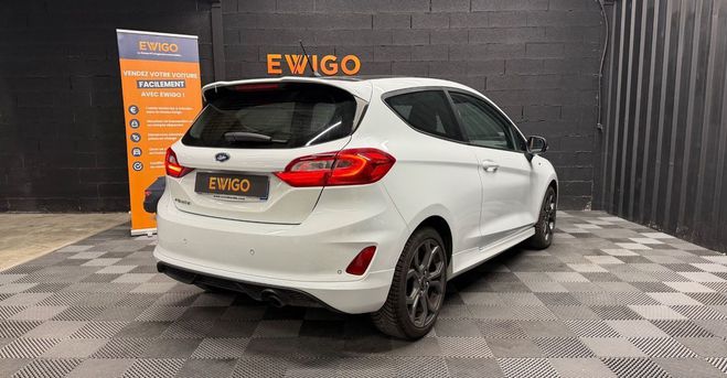 Ford Fiesta 1.5 tdci 85 st-line apple carplay Blanc de 2019