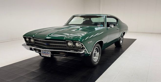 Chevrolet Malibu Chevelle Hardtop Vert de 1969