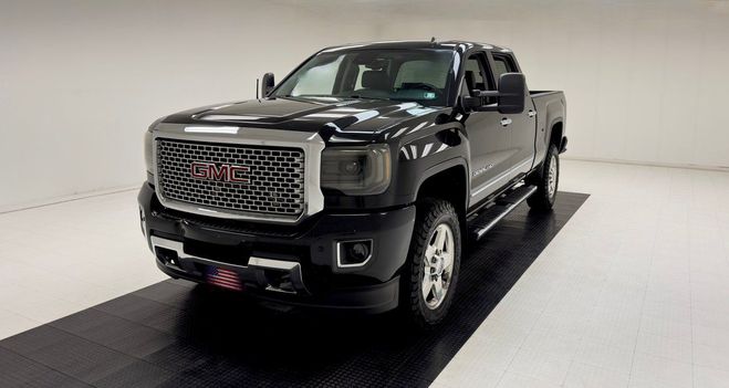 Gmc Sierra 2500 Denali 4x4 Crew Cab Short Bed Picku Noir de 2015