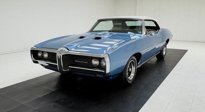 Pontiac LeMans Convertible Bleu de 1969