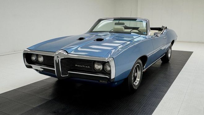 Pontiac LeMans Convertible Bleu de 1969