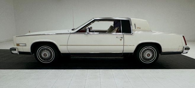 Cadillac Eldorado Biarritz Hardtop Blanc de 1985