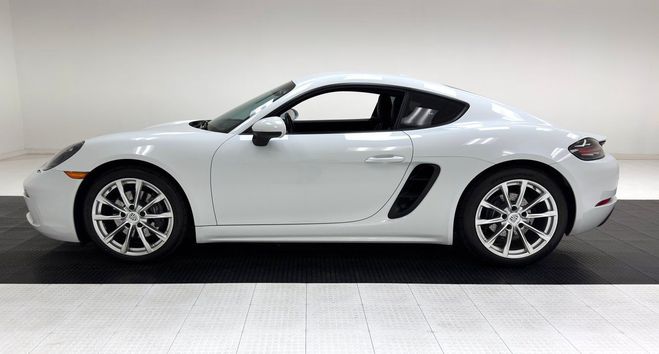 Porsche 718 Cayman Coupe Blanc de 2017