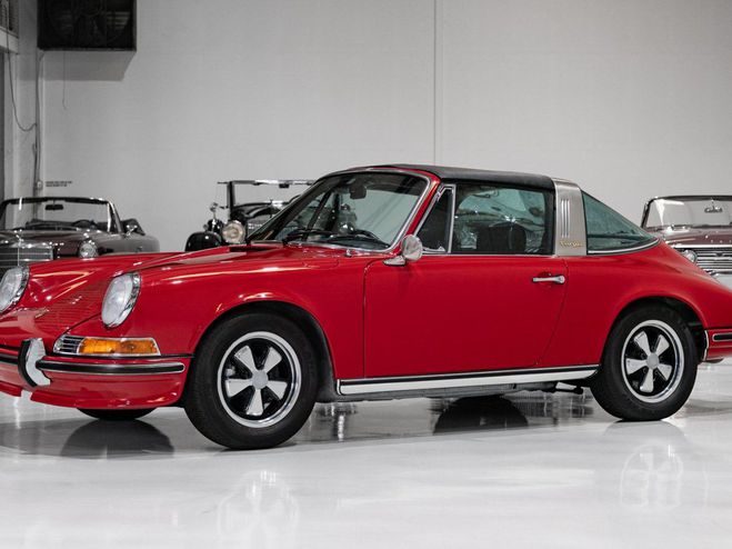Porsche 911 S 2.2 TARGA Rouge de 1971