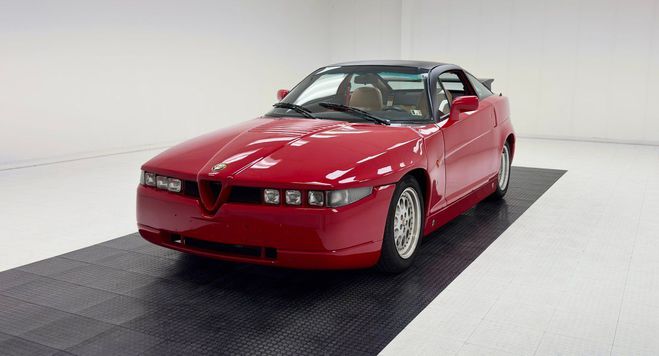 Alfa romeo SZ Coupe Rouge de 1995