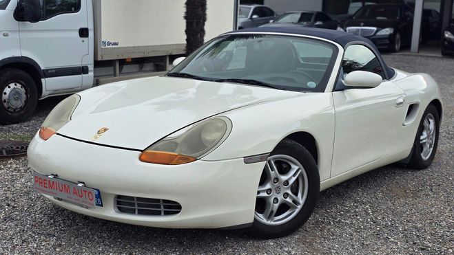 Porsche Boxster Type 986 - 2.7 Tiptronic S 220ch - Cabri Blanc de 2001