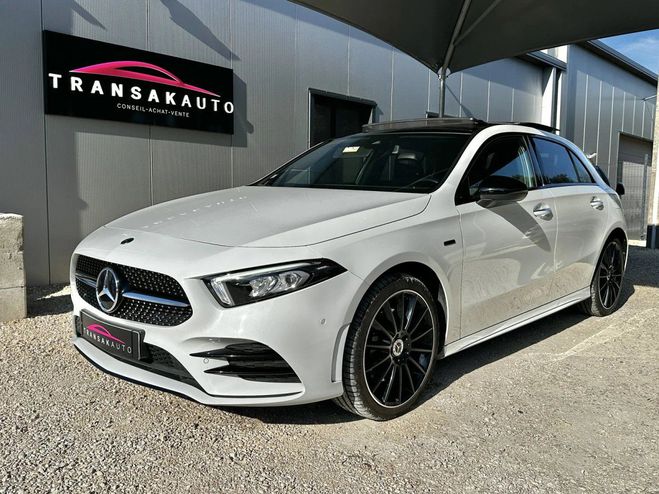 Mercedes Classe A A250 E 218cv 8G-DCT AMG Line Toit Ouvran Blanc de 2021