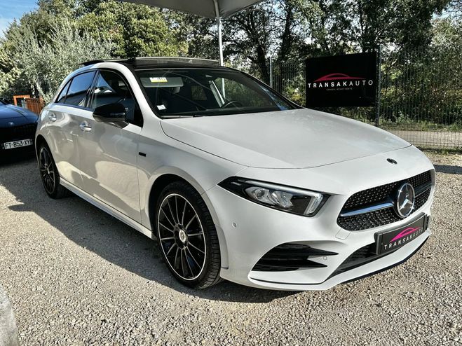 Mercedes Classe A A250 E 218cv 8G-DCT AMG Line Toit Ouvran Blanc de 2021