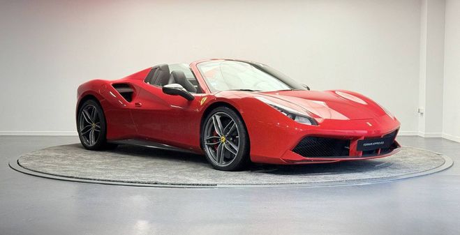 Ferrari 488 Spider 4.0 V8 670ch Rouge de 2018