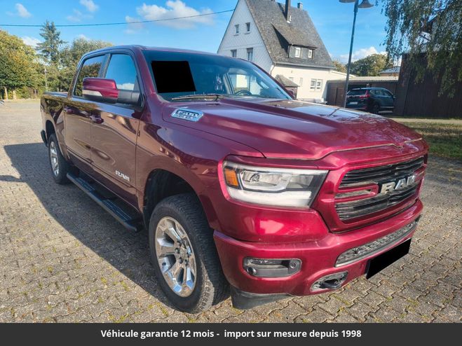 Dodge Ram sport night bva8 5.7l 4x4 Rouge de 2019