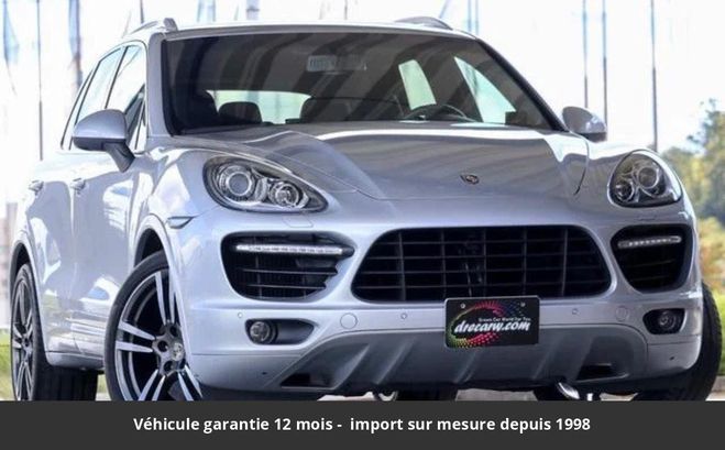 Porsche Cayenne turbo allemagne Argent� de 2010