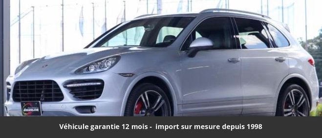 Porsche Cayenne turbo allemagne Argent� de 2010