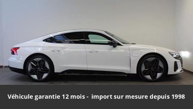 Audi E-Tron GT s line quattro disponible allemagne Blanc de 2022
