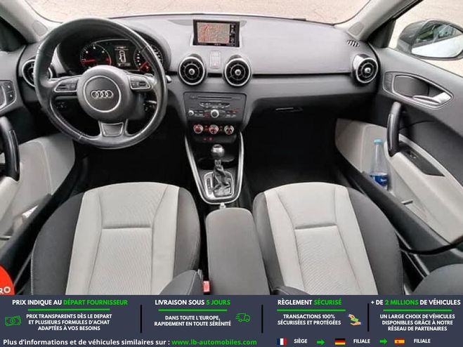 Audi A1 1.6 TDI 90 BVA Blanc M�tallique de 2012