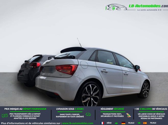 Audi A1 1.6 TDI 90 BVA Blanc M�tallique de 2012