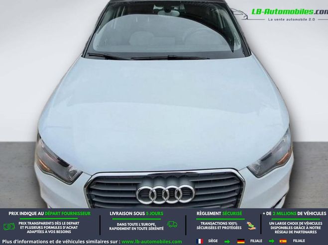Audi A1 1.6 TDI 90 BVA Blanc M�tallique de 2012