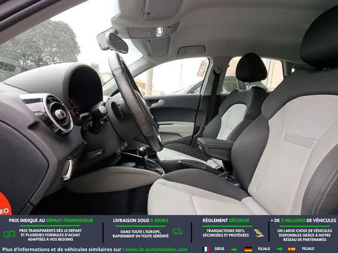 Audi A1 1.6 TDI 90 BVA Blanc M�tallique de 2012